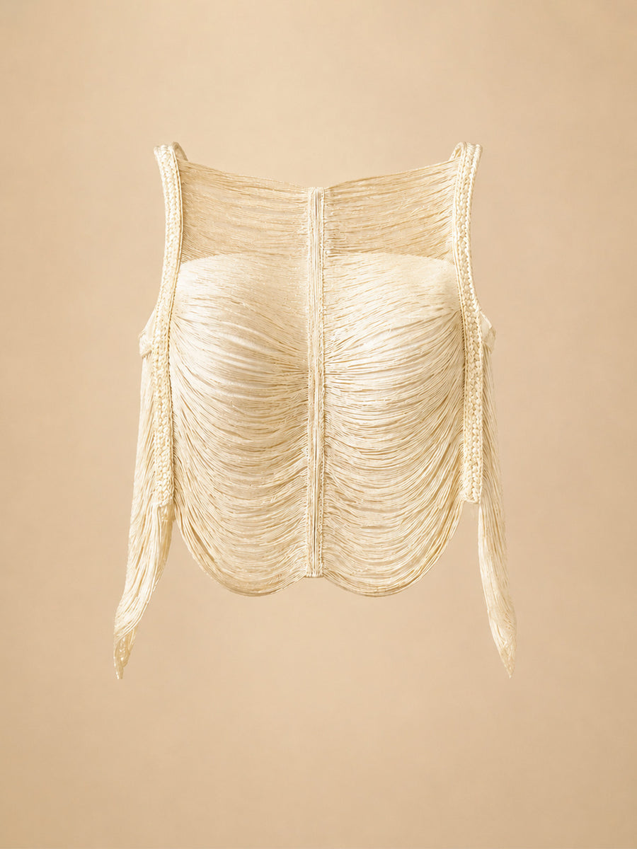 RAFFIA TOP